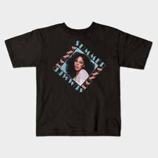 Retro Vintage Donna Summer Kids T-Shirt